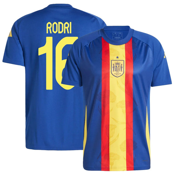 Rodri #16 Selección De Fútbol De España Euro 2024 - Pre Partido - Camiseta Hombre - Hombre