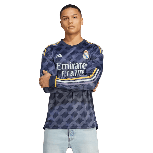 Camiseta Real Madrid Segunda Manga Larga 23/24