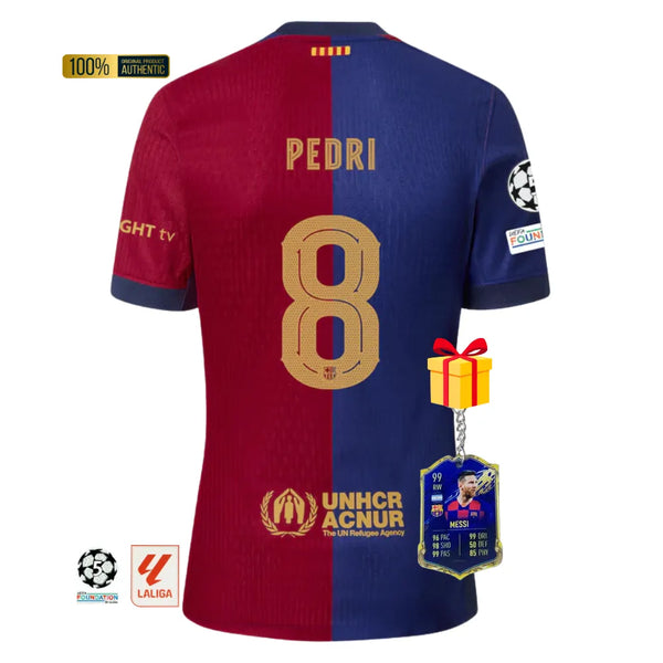 #8 PEDRI Camiseta Hombre Primera Equipación 24/25 FC Barcelona