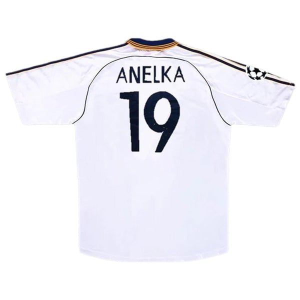 Camiseta Real Madrid ANELKA #19 Retro Home 1998/00 + 5 REGALOS 🎁
