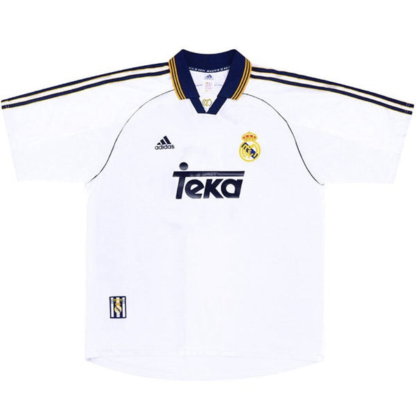Camiseta Real Madrid Retro Home 1998/00 + 5 REGALOS 🎁