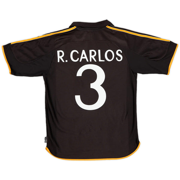 Camiseta R.Carlos #3 Real Madrid Retro Away 1999/01 + 5 REGALOS 🎁