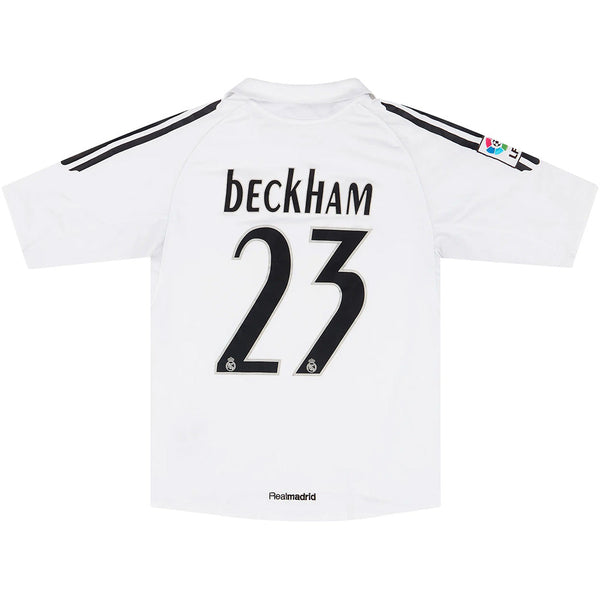 Camiseta Beckham #23 Retro Real Madrid Home 2005/06 + 5 REGALOS 🎁
